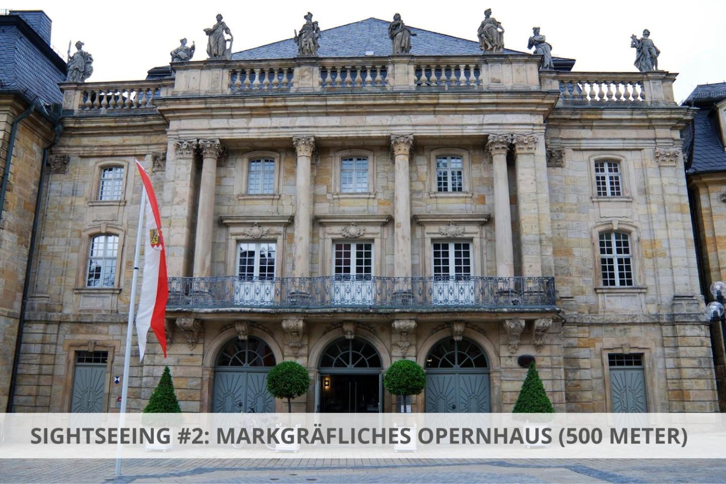 Apartment Wahnfried No4 - Zentral Wohnen Mit Kueche Und Duschbad, Parkplatz, 300M Zur Fussgaengerzone Bayreuth Exteriör bild